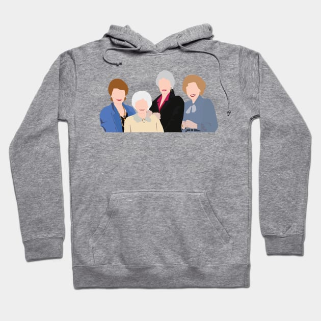 Golden Girls. Hoodie by NostalgiaPaper